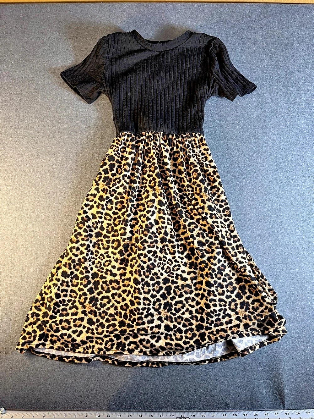 Leopard Print Maxi Dress